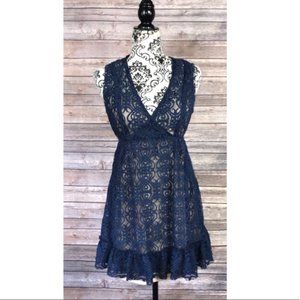 American Rag Blue Lace Medium Sleeveless